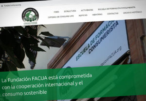 web de la Fundación FACUA